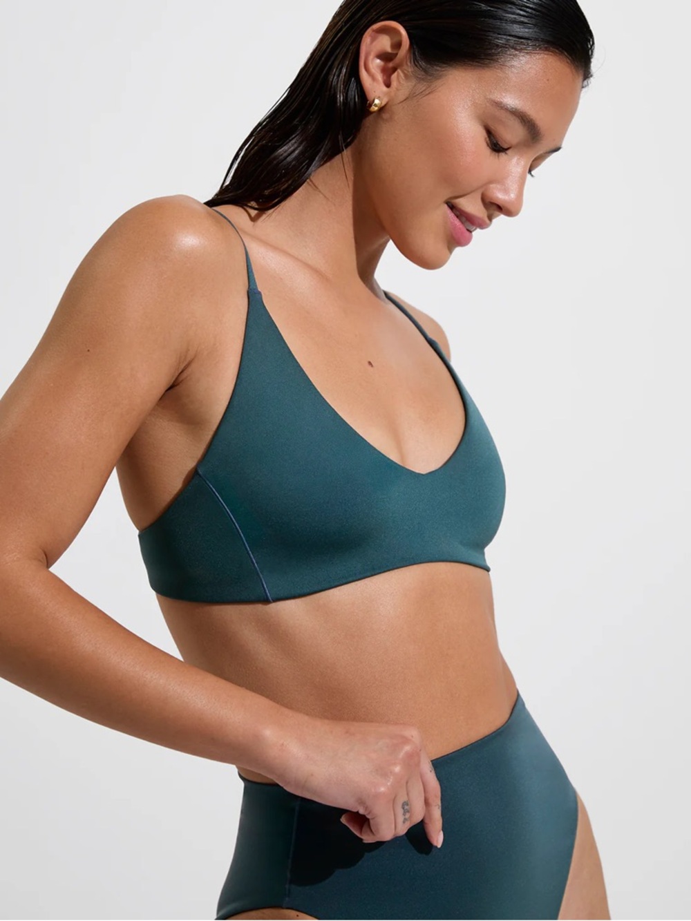 Left On Friday Sunday Top - Deep End Teal